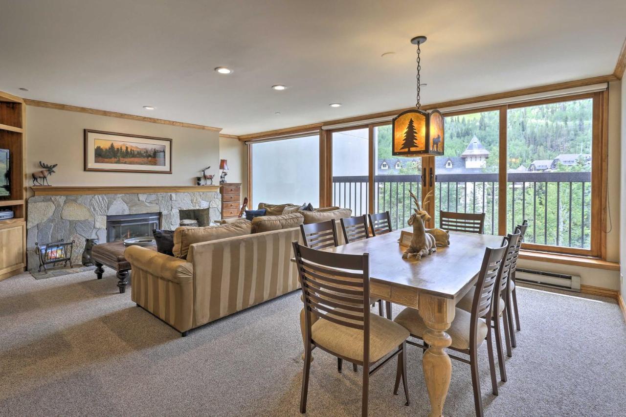 Spacious Vail Condo Steps From Eagle Bahn Gondola Exterior foto