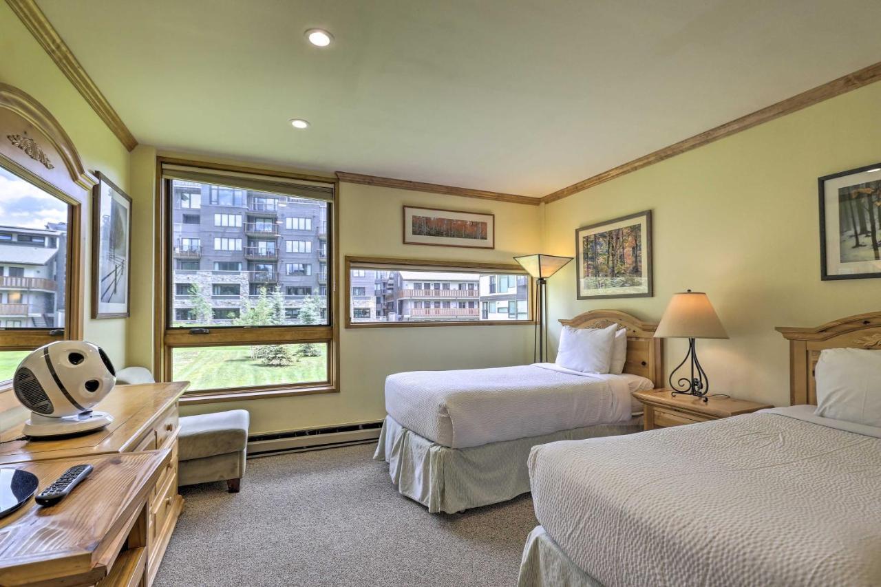 Spacious Vail Condo Steps From Eagle Bahn Gondola Exterior foto